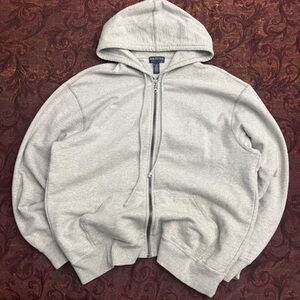 VTG Non-fiction Blank Zip Up Hoodie